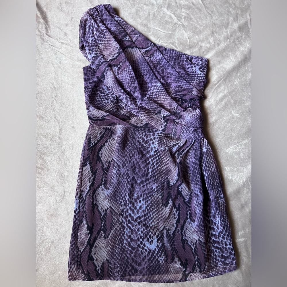 NWOT Medium one shoulder W118 by Walter Baker dress